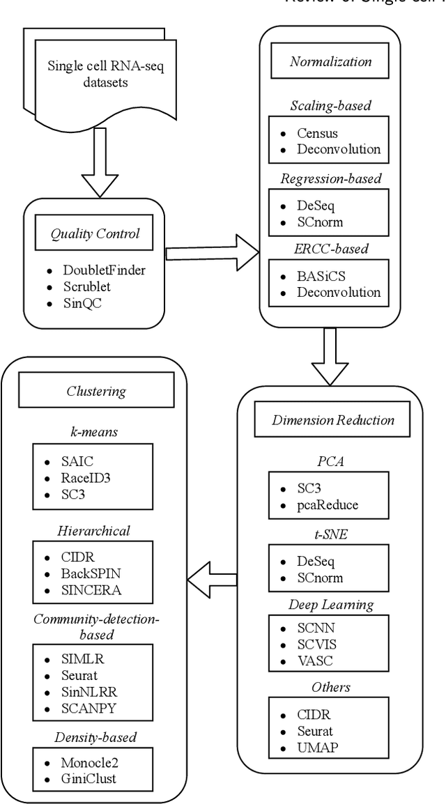 Figure 1 for Review of Single-cell RNA-seq Data Clustering for Cell Type Identification and Characterization