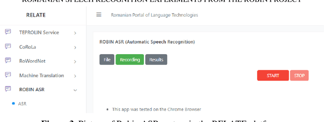 Figure 3 for Romanian Speech Recognition Experiments from the ROBIN Project