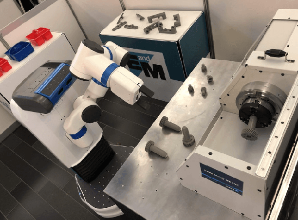 Figure 1 for Towards Mobile Multi-Task Manipulation in a Confined and Integrated Environment with Irregular Objects