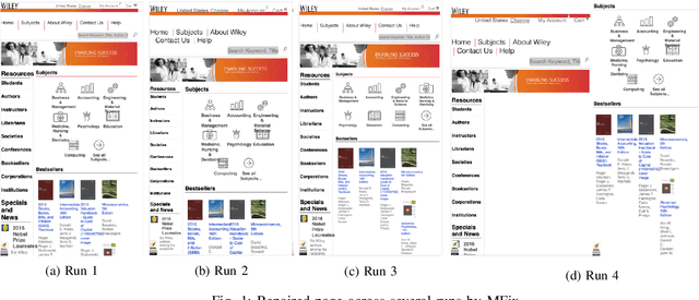 Figure 1 for Usability and Aesthetics: Better Together for Automated Repair of Web Pages