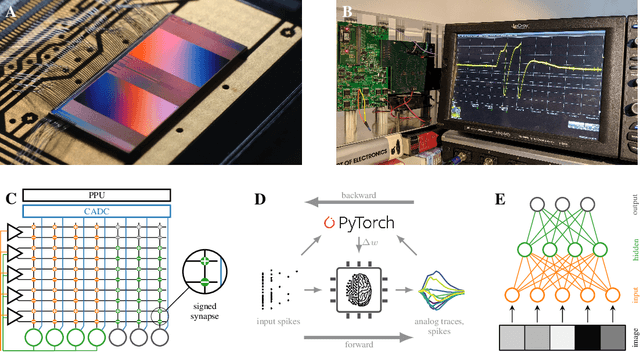 Figure 1 for Training spiking multi-layer networks with surrogate gradients on an analog neuromorphic substrate