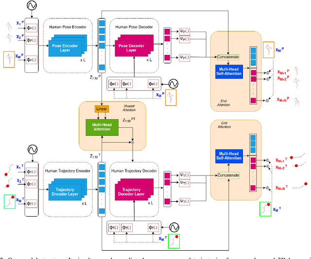 Figure 2 for STPOTR: Simultaneous Human Trajectory and Pose Prediction Using a Non-Autoregressive Transformer for Robot Following Ahead