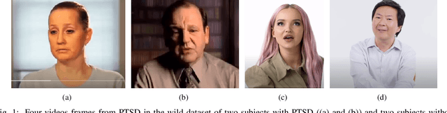 Figure 1 for PTSD in the Wild: A Video Database for Studying Post-Traumatic Stress Disorder Recognition in Unconstrained Environments