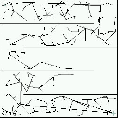 Figure 1 for Single-Agent On-line Path Planning in Continuous, Unpredictable and Highly Dynamic Environments