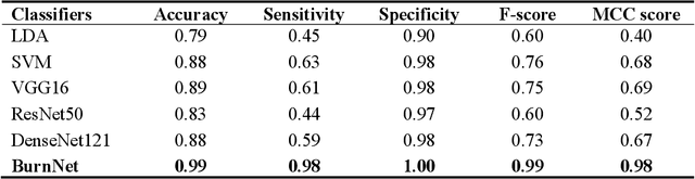 Figure 4 for A deep learning model for burn depth classification using ultrasound imaging