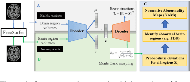 Figure 1 for NormVAE: Normative Modeling on Neuroimaging Data using Variational Autoencoders