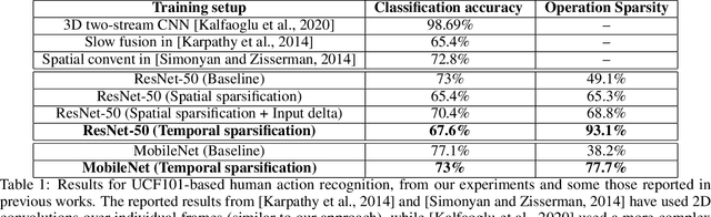 Figure 2 for Training for temporal sparsity in deep neural networks, application in video processing