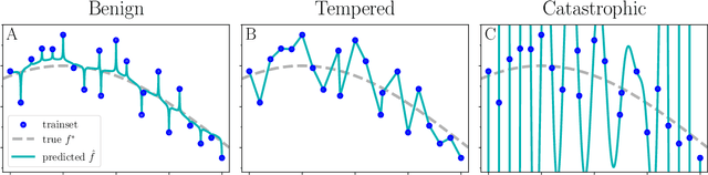 Figure 1 for Benign, Tempered, or Catastrophic: A Taxonomy of Overfitting