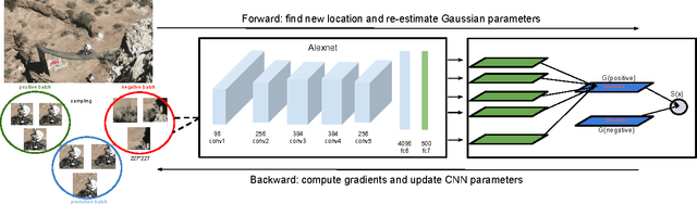 Figure 1 for Deep Learning of Appearance Models for Online Object Tracking