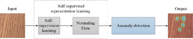 Figure 1 for Self-Supervised Texture Image Anomaly Detection By Fusing Normalizing Flow and Dictionary Learning