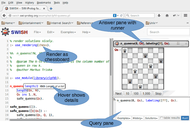 Figure 1 for SWISH: SWI-Prolog for Sharing