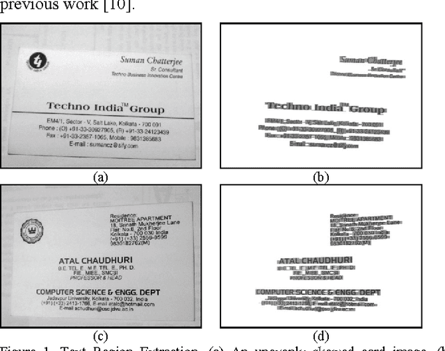 Figure 1 for Segmentation of Camera Captured Business Card Images for Mobile Devices