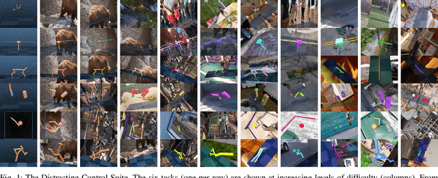 Figure 1 for The Distracting Control Suite -- A Challenging Benchmark for Reinforcement Learning from Pixels