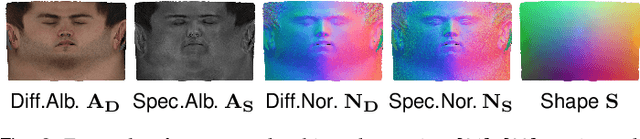Figure 4 for AvatarMe++: Facial Shape and BRDF Inference with Photorealistic Rendering-Aware GANs