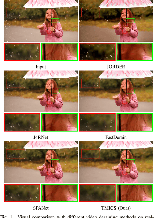 Figure 1 for Triple-level Model Inferred Collaborative Network Architecture for Video Deraining