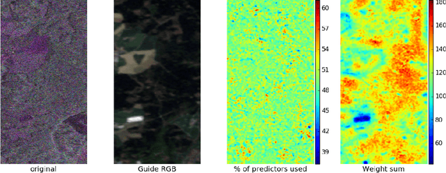 Figure 4 for Guided Nonlocal Means Estimation of Polarimetric Covariance for Canopy State Classification