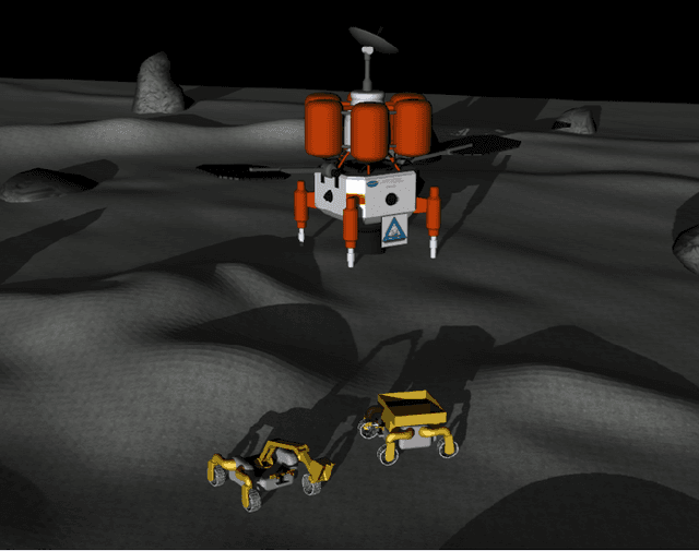 Figure 1 for NASA Space Robotics Challenge 2 Qualification Round: An Approach to Autonomous Lunar Rover Operations
