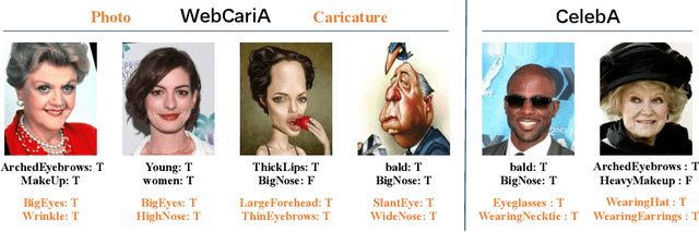 Figure 1 for Unsupervised Domain Attention Adaptation Network for Caricature Attribute Recognition