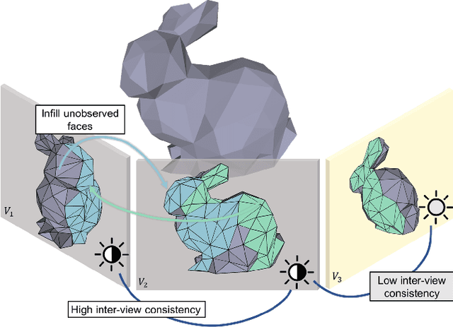 Figure 1 for Consistent Mesh Colors for Multi-View Reconstructed 3D Scenes