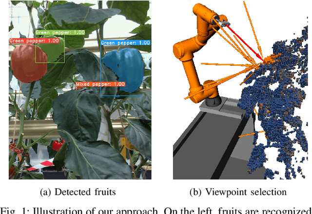 Figure 1 for Viewpoint Planning for Fruit Size and Position Estimation