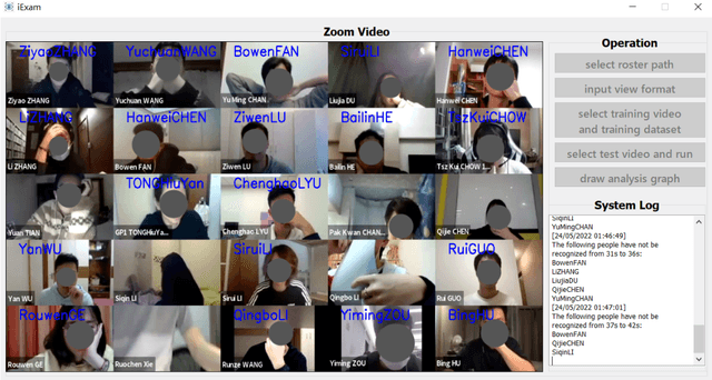 Figure 1 for iExam: A Novel Online Exam Monitoring and Analysis System Based on Face Detection and Recognition