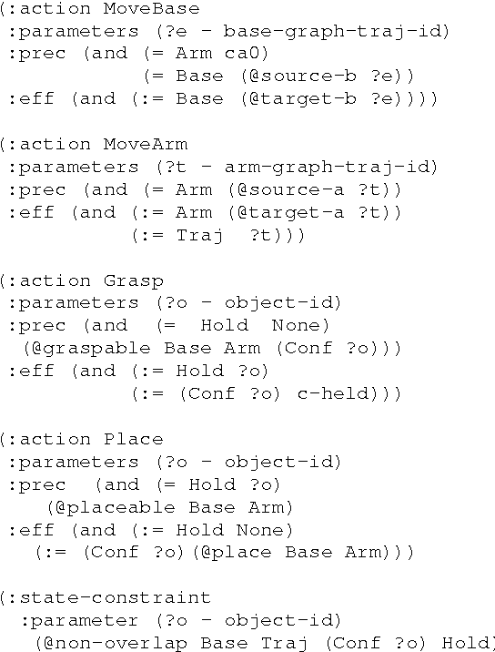 Figure 1 for Combined Task and Motion Planning as Classical AI Planning
