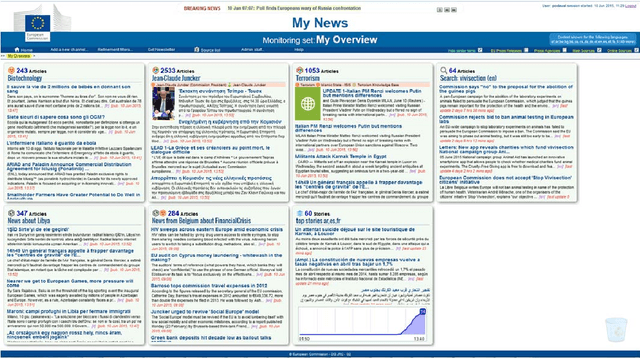 Figure 4 for Observing Trends in Automated Multilingual Media Analysis
