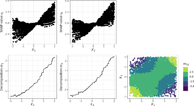 Figure 1 for Unifying local and global model explanations by functional decomposition of low dimensional structures