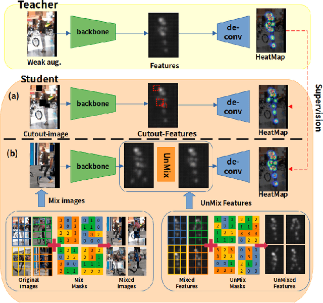 Figure 1 for Pose-MUM : Reinforcing Key Points Relationship for Semi-Supervised Human Pose Estimation