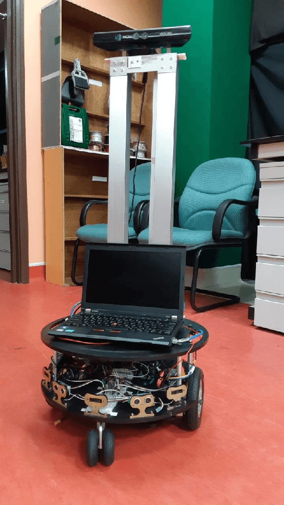 Figure 1 for An implementation of ROS Autonomous Navigation on Parallax Eddie platform