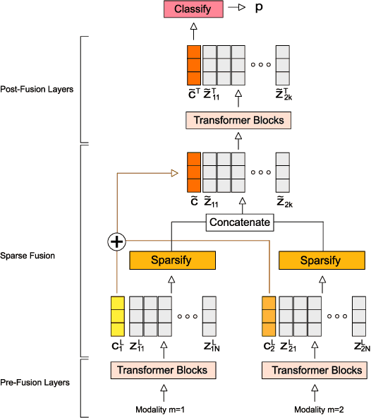Figure 1 for Sparse Fusion for Multimodal Transformers