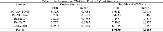 Figure 1 for The SpeakIn System Description for CNSRC2022