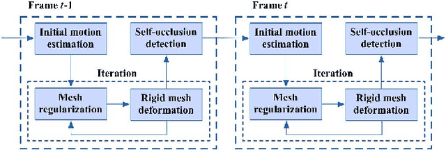 Figure 1 for Long-Range Motion Trajectories Extraction of Articulated Human Using Mesh Evolution