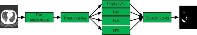 Figure 1 for Automatic segmentation of novel coronavirus pneumonia lesions in CT images utilizing deep-supervised ensemble learning network