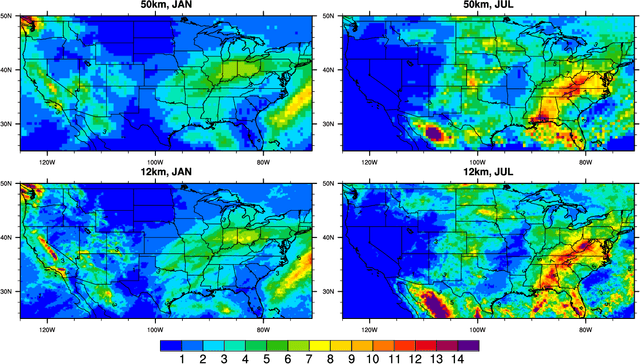 Figure 3 for Fast and accurate learned multiresolution dynamical downscaling for precipitation