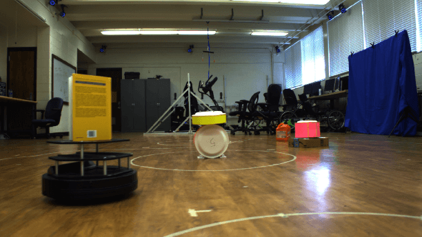 Figure 1 for Adaptive Leader-Follower Formation Control and Obstacle Avoidance via Deep Reinforcement Learning