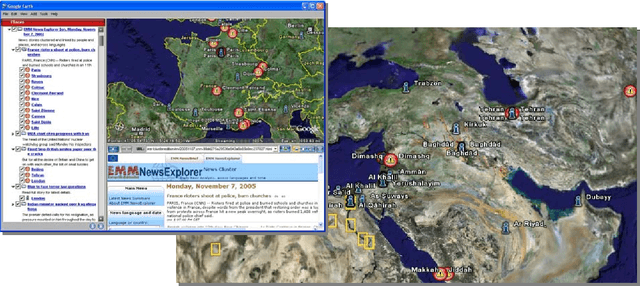 Figure 4 for Geocoding multilingual texts: Recognition, disambiguation and visualisation