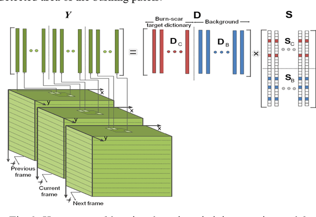 Figure 2 for Detecting Burnscar from Hyperspectral Imagery via Sparse Representation with Low-Rank Interference