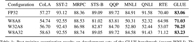 Figure 1 for Understanding and Overcoming the Challenges of Efficient Transformer Quantization