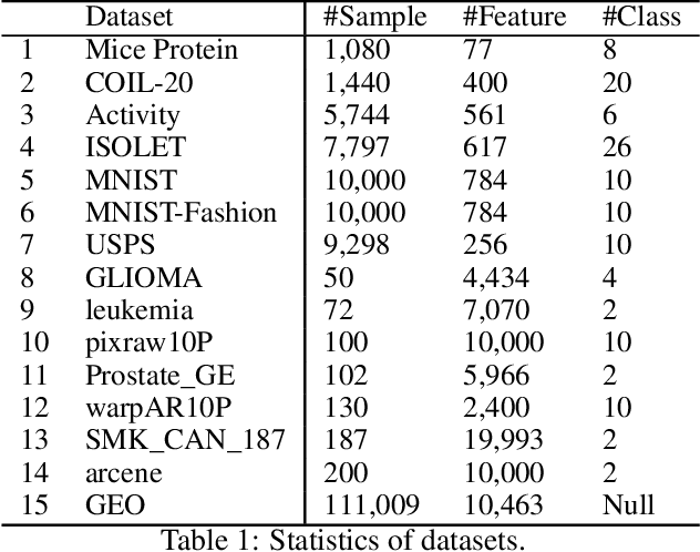 Figure 2 for Fractal Autoencoders for Feature Selection