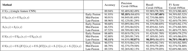 Figure 3 for Multi-Feature Multi-Scale CNN-Derived COVID-19 Classification from Lung Ultrasound Data