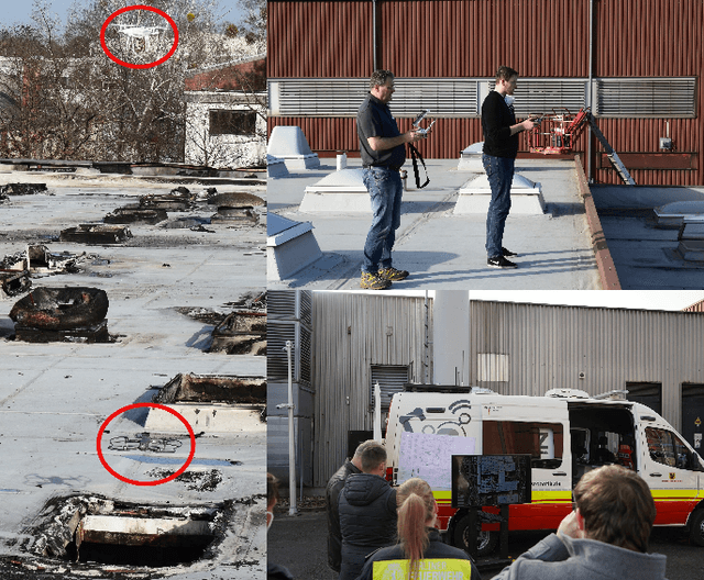 Figure 4 for Deployment of Aerial Robots after a major fire of an industrial hall with hazardous substances, a report