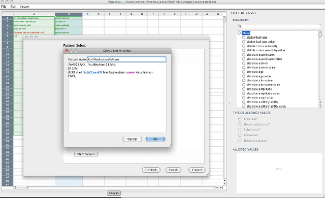 Figure 3 for Populous: A tool for populating ontology templates