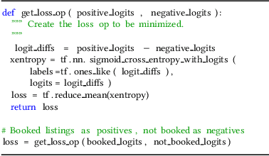 Figure 2 for Improving Deep Learning For Airbnb Search