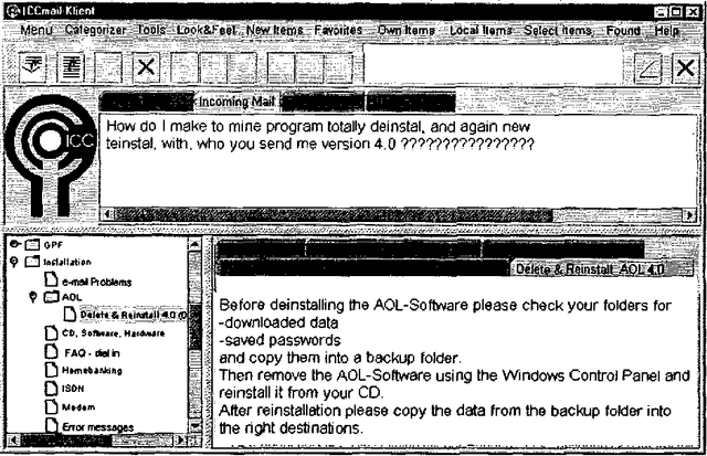 Figure 3 for Message Classification in the Call Center
