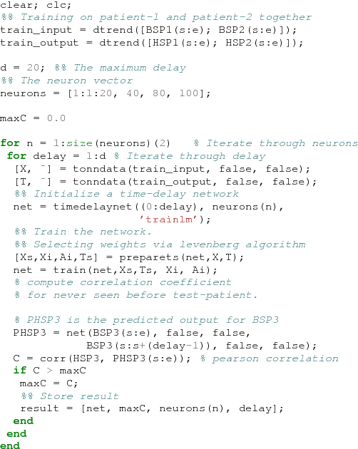 Figure 2 for A machine learning approach to reconstruction of heart surface potentials from body surface potentials