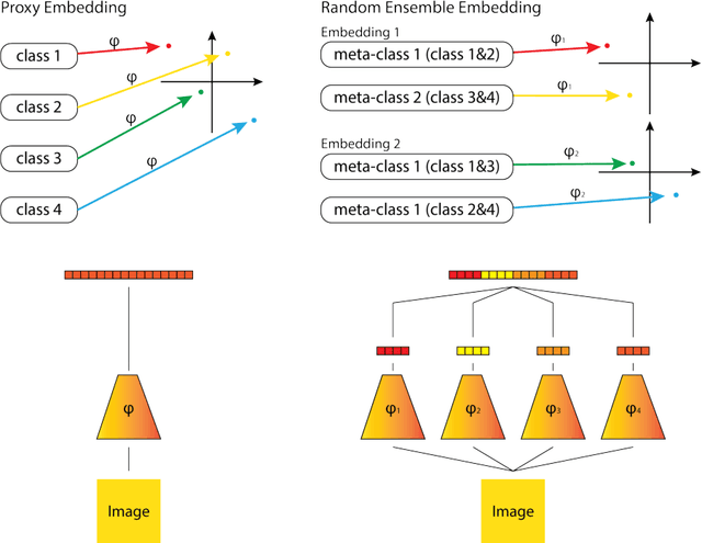 Figure 1 for Deep Randomized Ensembles for Metric Learning
