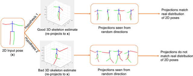 Figure 1 for Can 3D Pose be Learned from 2D Projections Alone?