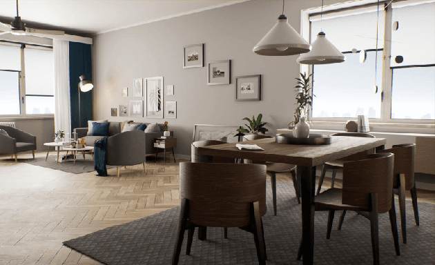 Figure 2 for UnrealROX+: An Improved Tool for Acquiring Synthetic Data from Virtual 3D Environments