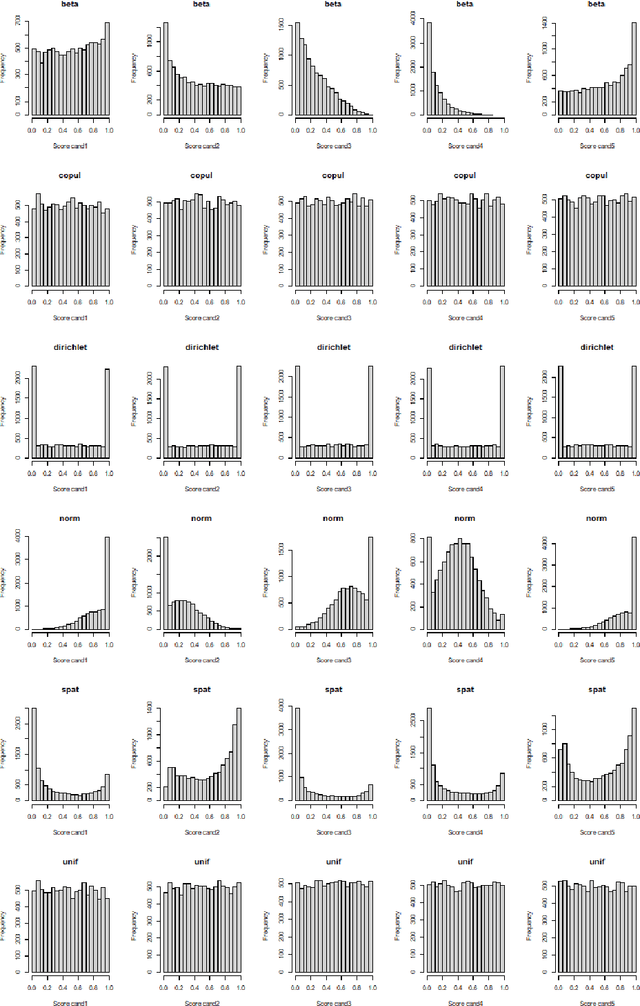 Figure 1 for A Note on Data Simulations for Voting by Evaluation